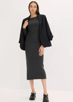 Midikleid aus weichem Kaschmir-Mix