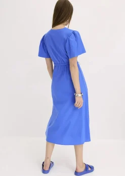 Midikleid mit weiten Ärmeln