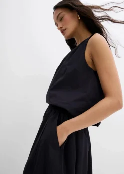 Midirock aus reiner Baumwolle