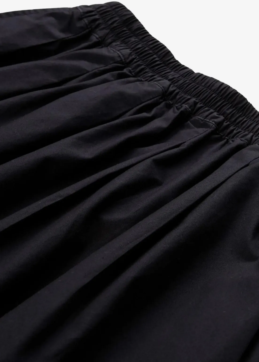 Midirock aus reiner Baumwolle