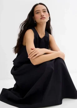 Midirock aus reiner Baumwolle