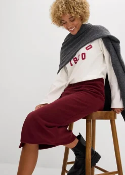 Midirock aus Polarfleece