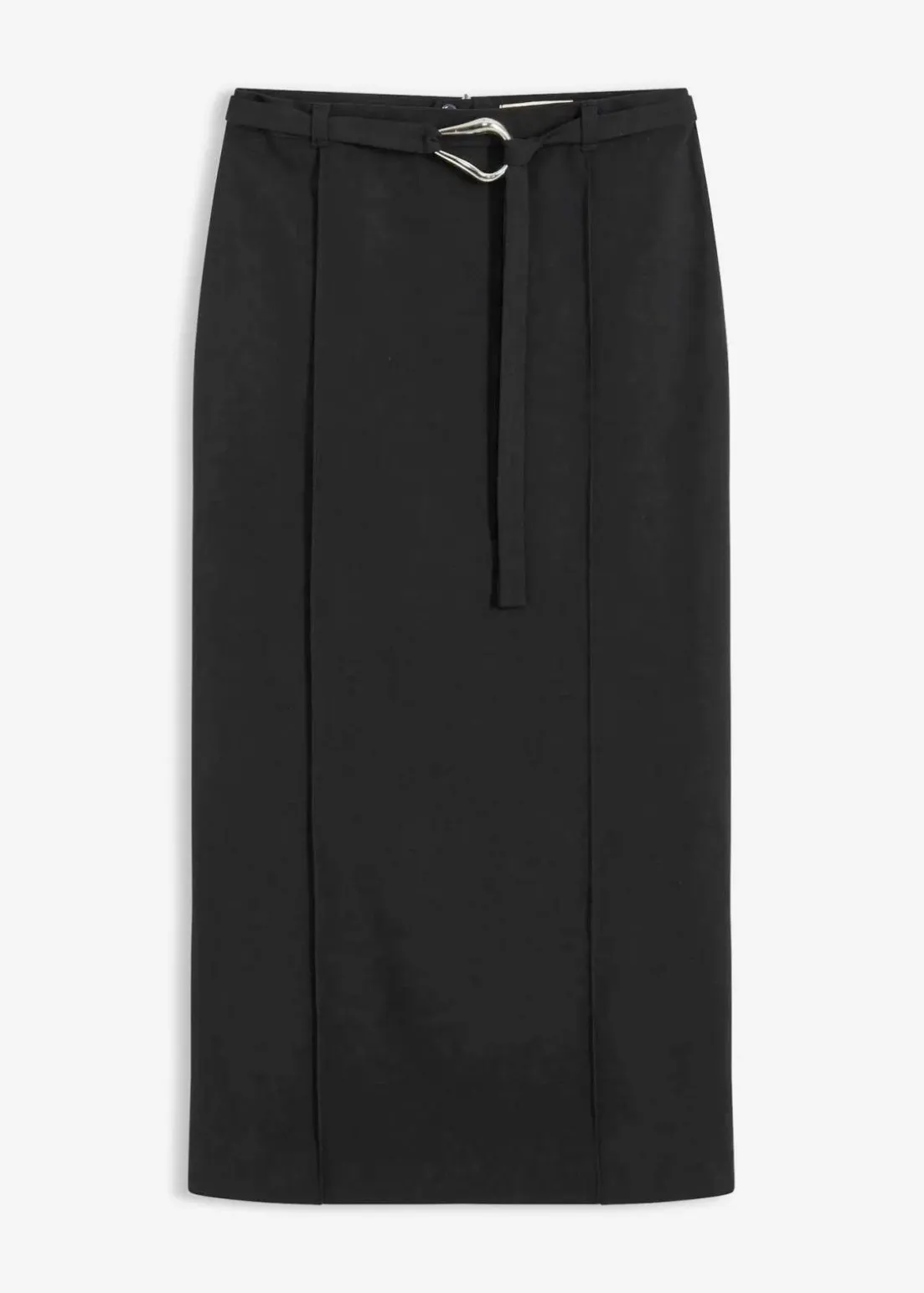 Midirock aus Viskose-Mix