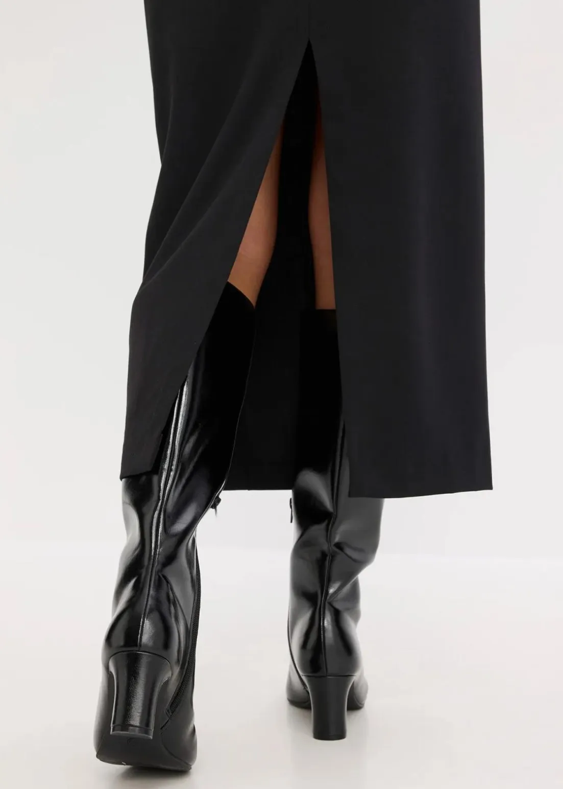 Midirock aus Viskose-Mix