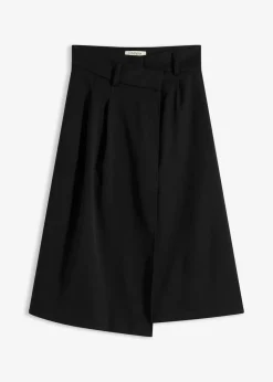 Midirock aus Viskose-Mix