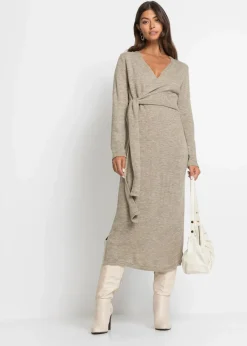 Midi-Strickkleid