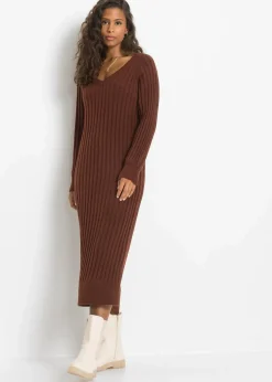 Midi-Strickkleid