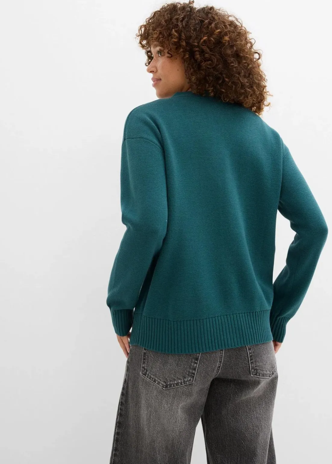 Milano Rib-Feinstrickjacke