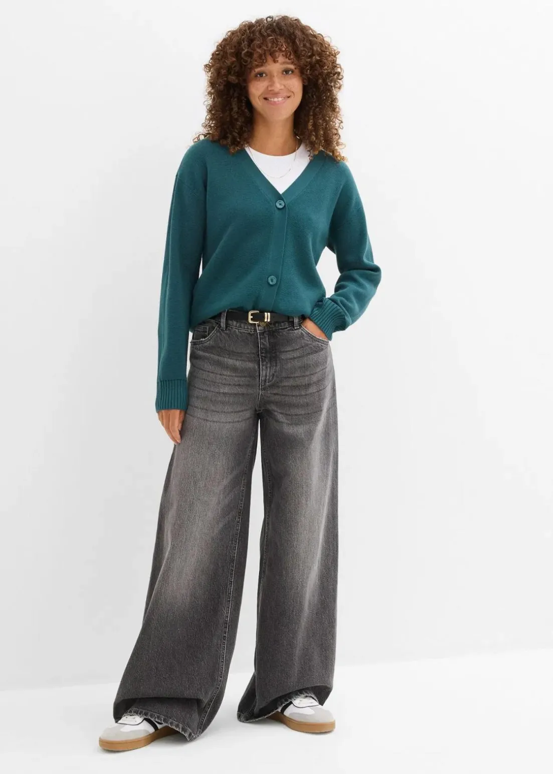 Milano Rib-Feinstrickjacke