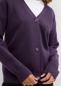 Milano Rib-Feinstrickjacke