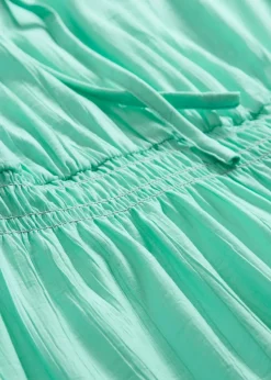 Minikleid aus fließendem Viskose-Mix