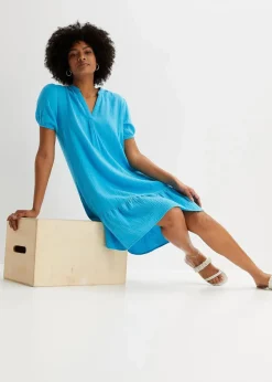 Minikleid aus Musselin