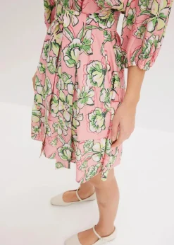 Minikleid aus softem Viskose-Mix