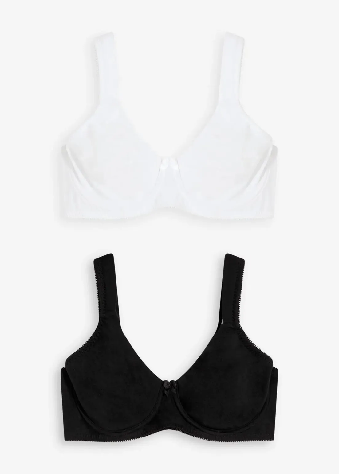 Minimizer T-Shirt BH mit Bügel mit Bio-Baumwolle (2er Pack)