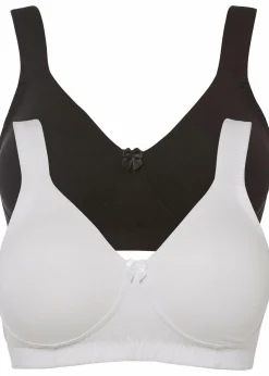 Minimizer T-Shirt BH ohne Bügel mit Bio-Baumwolle (2er Pack)