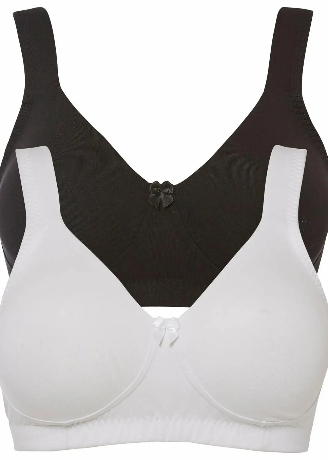 Minimizer T-Shirt BH ohne Bügel mit Bio-Baumwolle (2er Pack)