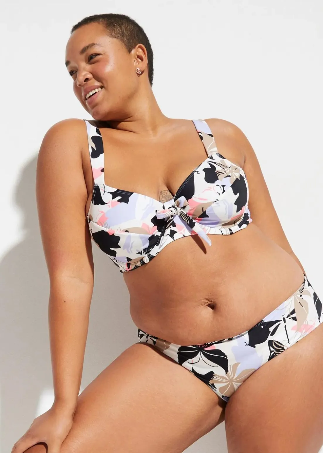 Minimizer-Bikini mit gepolsterten Trägern (2-tlg.Set)