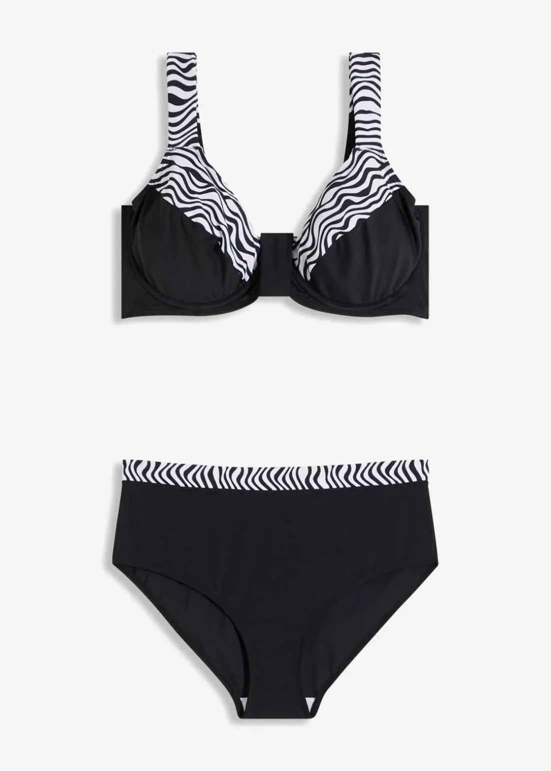 Minimizer-Bikini mit gepolsterten Trägern (2-tlg.Set)