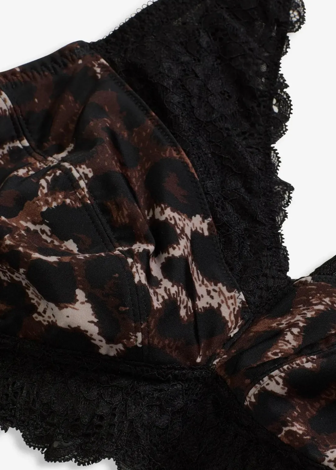 Minimizer-Bralette mit zarter Spitze