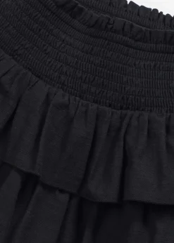 Minirock aus reiner Baumwolle