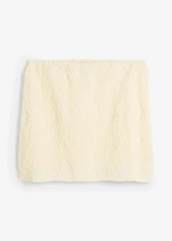 Minirock in Struktur Optik