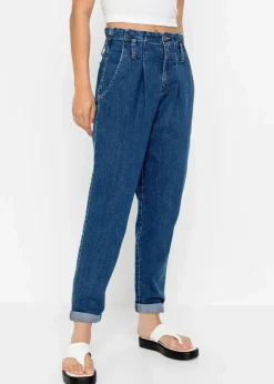 Mom-Jeans, High Waist, Stretch