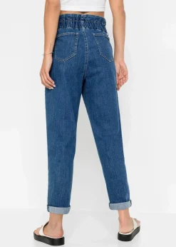 Mom-Jeans, High Waist, Stretch
