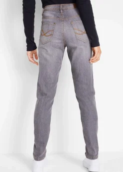 Mom-Jeans Mid Waist, Komfort-Stretch