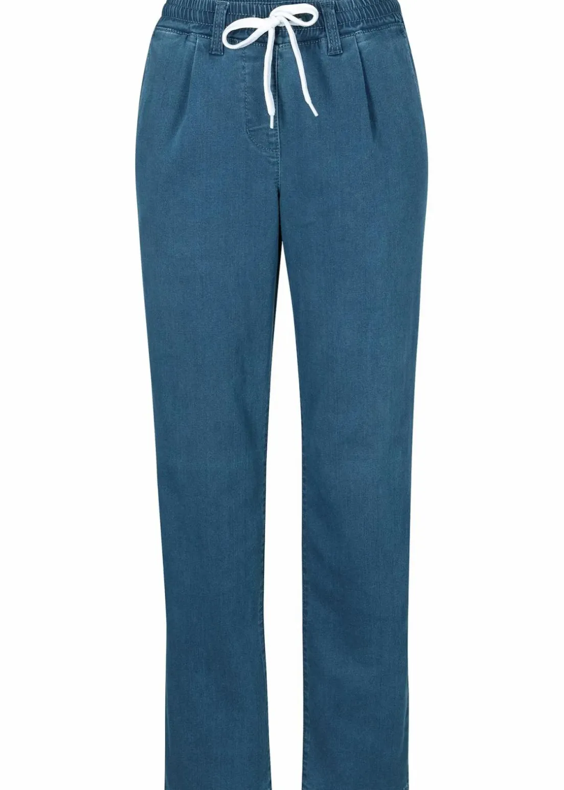 Mom-Jeans Mid Waist, Thermo mit Bequembund