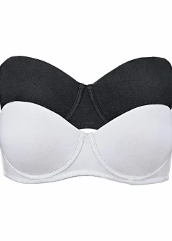 Multiway BH mit Bügel mit Bio-Baumwolle (2er Pack)