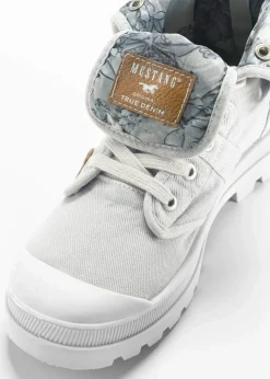 Mustang High-Top-Sneaker aus Baumwoll-Canvas