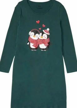 Nachthemd aus reiner Bio-Baumwolle