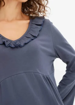 Nachthemd mit Rüschen