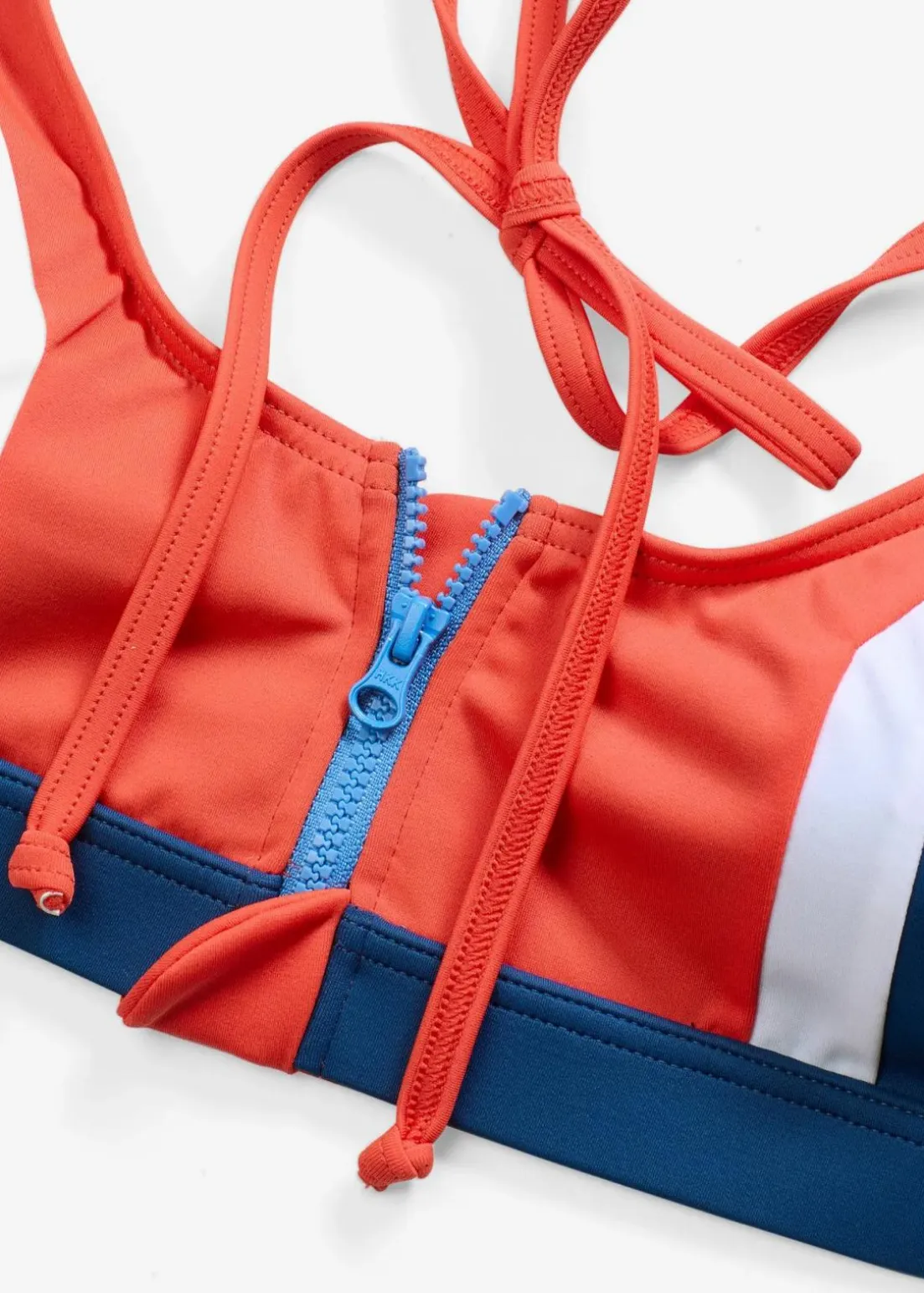 Neckholder-Bikini mit Reißverschluss (2-tlg.Set)