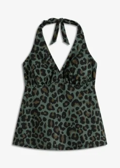 Neckholder-Tankinioberteil mit V-Ausschnitt