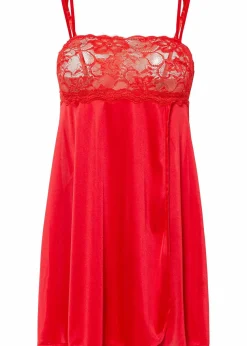 Negligé mit Glanzeffekt