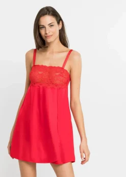 Negligé mit Glanzeffekt