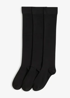 Overknee Strümpfe aus Modal (3er Pack)