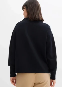 Oversize Sweatshirt aus weichem Scuba