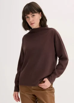 Oversize Sweatshirt aus weichem Scuba
