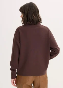 Oversize Sweatshirt aus weichem Scuba