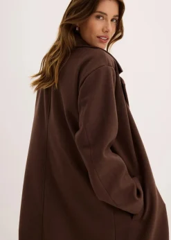 Oversize-Mantel in Wolloptik