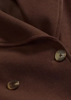 Oversize-Mantel in Wolloptik