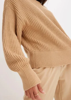 Oversize-Pullover aus reiner Baumwolle