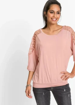 Oversize-Shirt aus Viskose-Mix