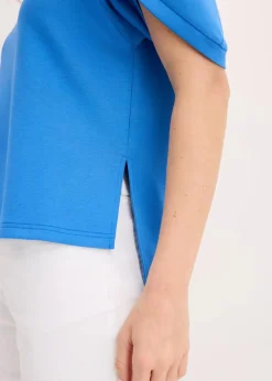 Oversize-Shirt aus fließendem Viskose-Mix