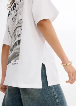 Oversize-Shirt aus reiner Bio-Baumwolle