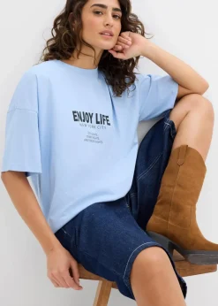 Oversize-Shirt aus reiner Bio-Baumwolle