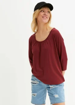 Oversize-Shirt aus Viskose-Mix