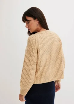 Oversize-Strickjacke